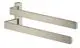 AXOR-HG-AXOR-Universal-Softsquare-Handtuchhalter-zweiarmig-Brushed-Nickel-42821820 gallery number 1
